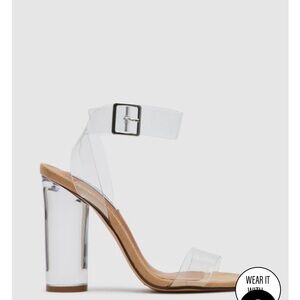 Clear High Heels